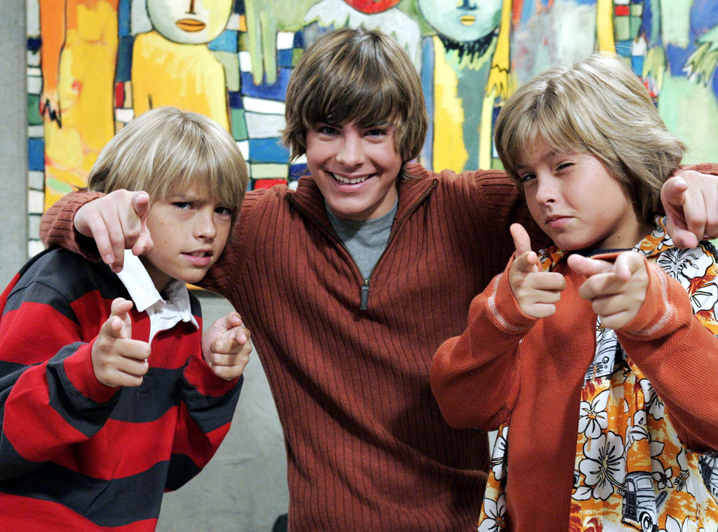 Cole Sprouse, Dylan Sprouse, Zac Efron, The Suite Life Of Zack and Cody 